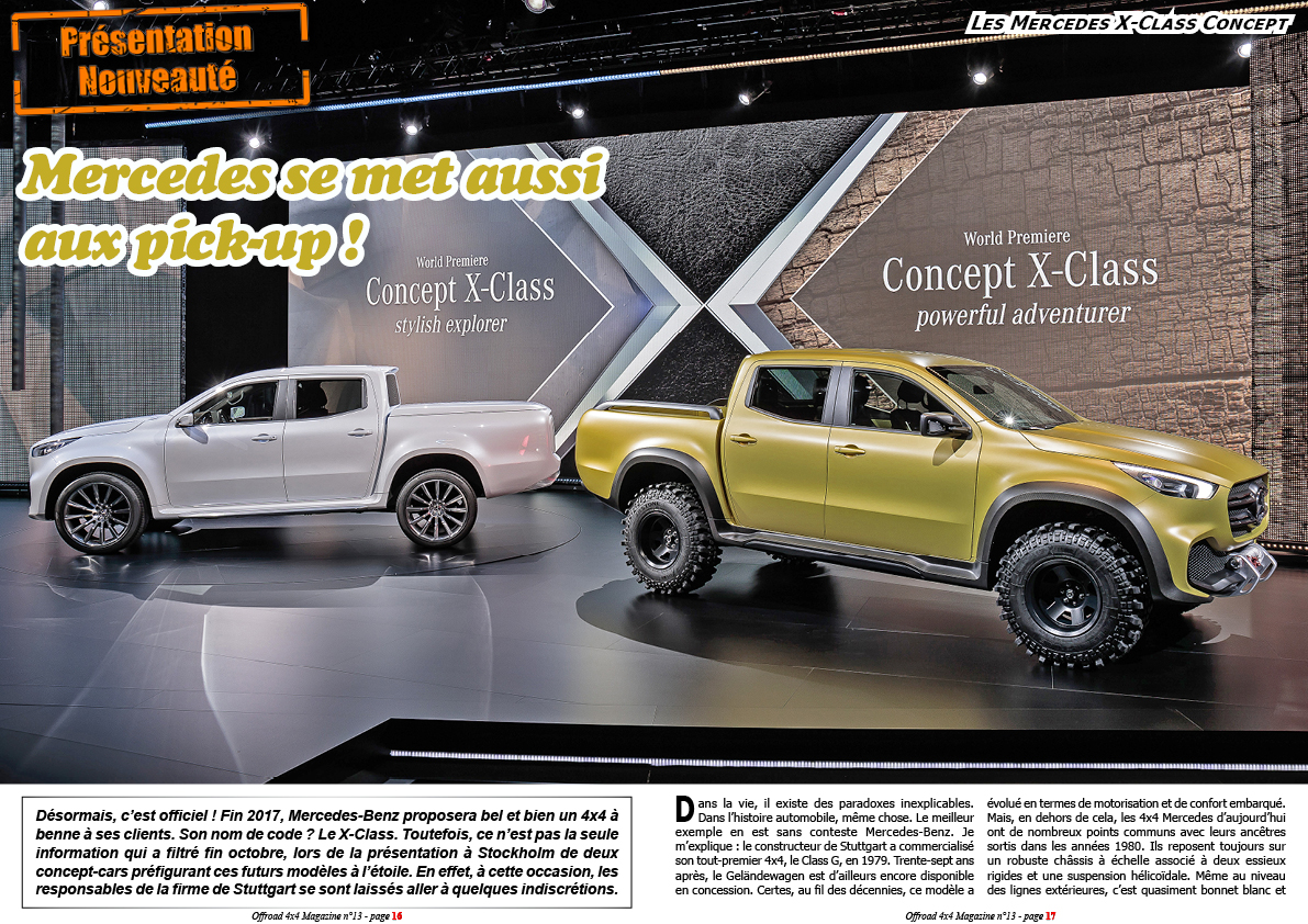 les Mercedes X-Class Concept