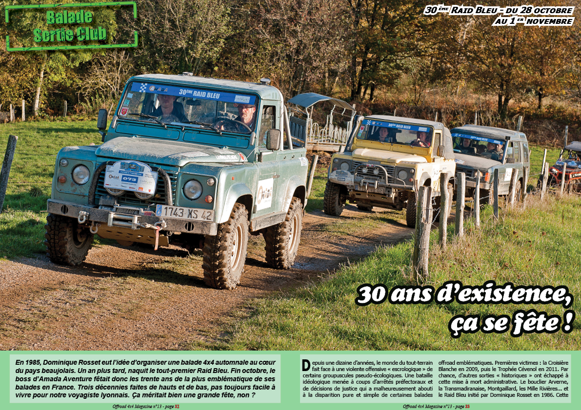 Le Raid Bleu 2016