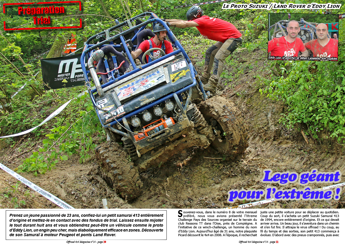 Proto Suzuki / Land Rover d'Eddy Lion