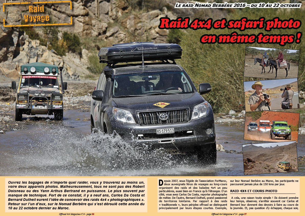 Raid Formaroc Nomad Berbï¿½re 2016