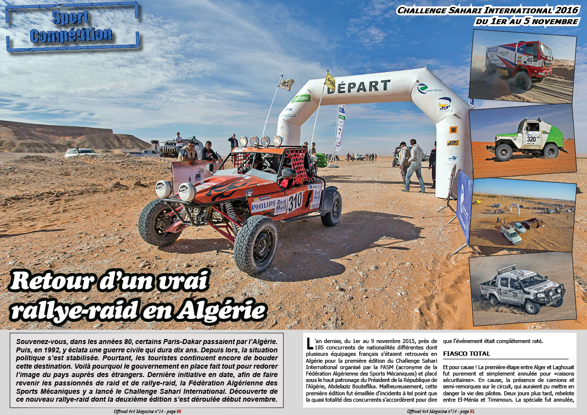 Rallye Sahari International 2016