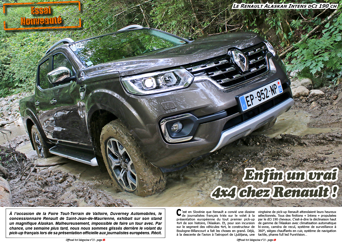 le Renault Alaskan Intens dCi