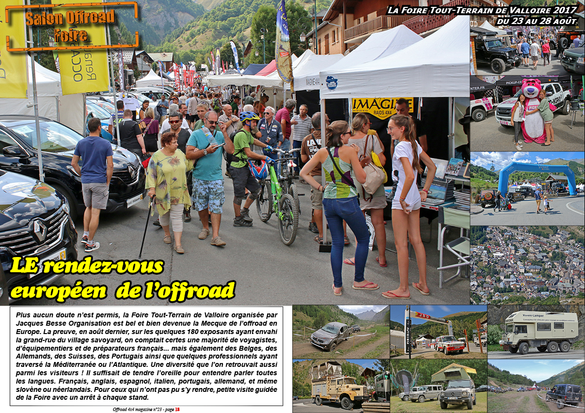 la Foire Tout-Terrain de Valloire 2017 