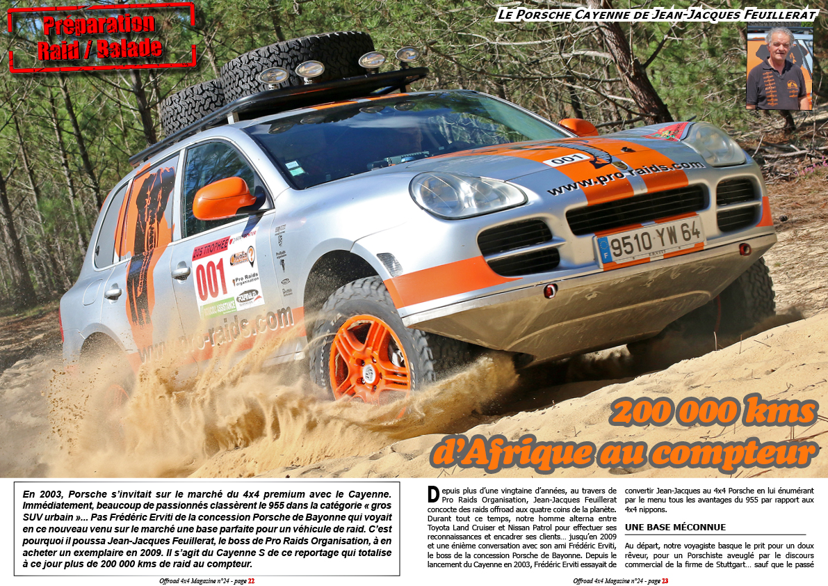 Le Porsche Cayenne de Jean-Jacques Feuillerat