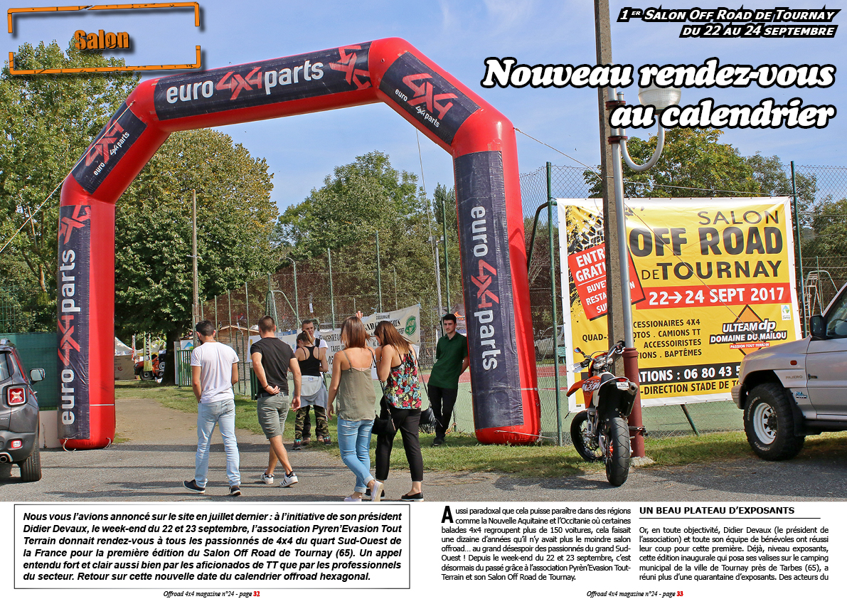 Le Salon Off Road de Tournay 2017