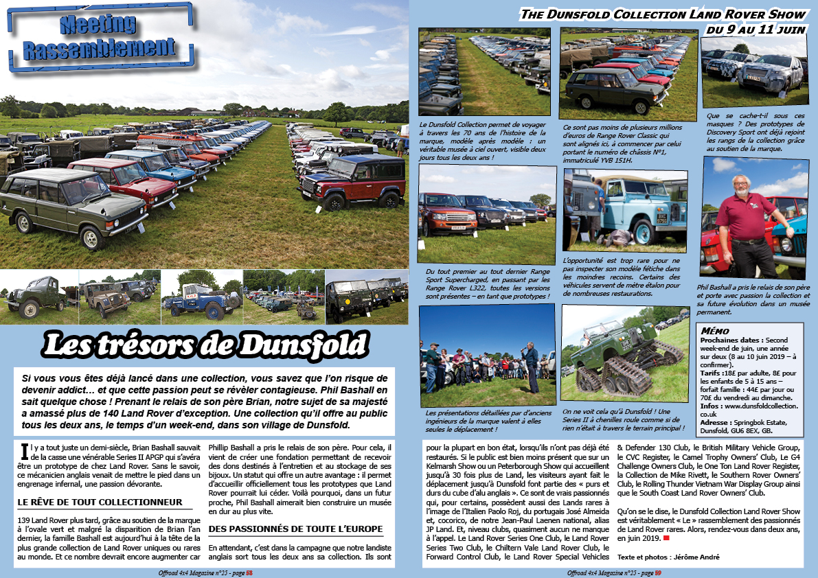 Le Dunsfold Collection Land Rover Show 2017
