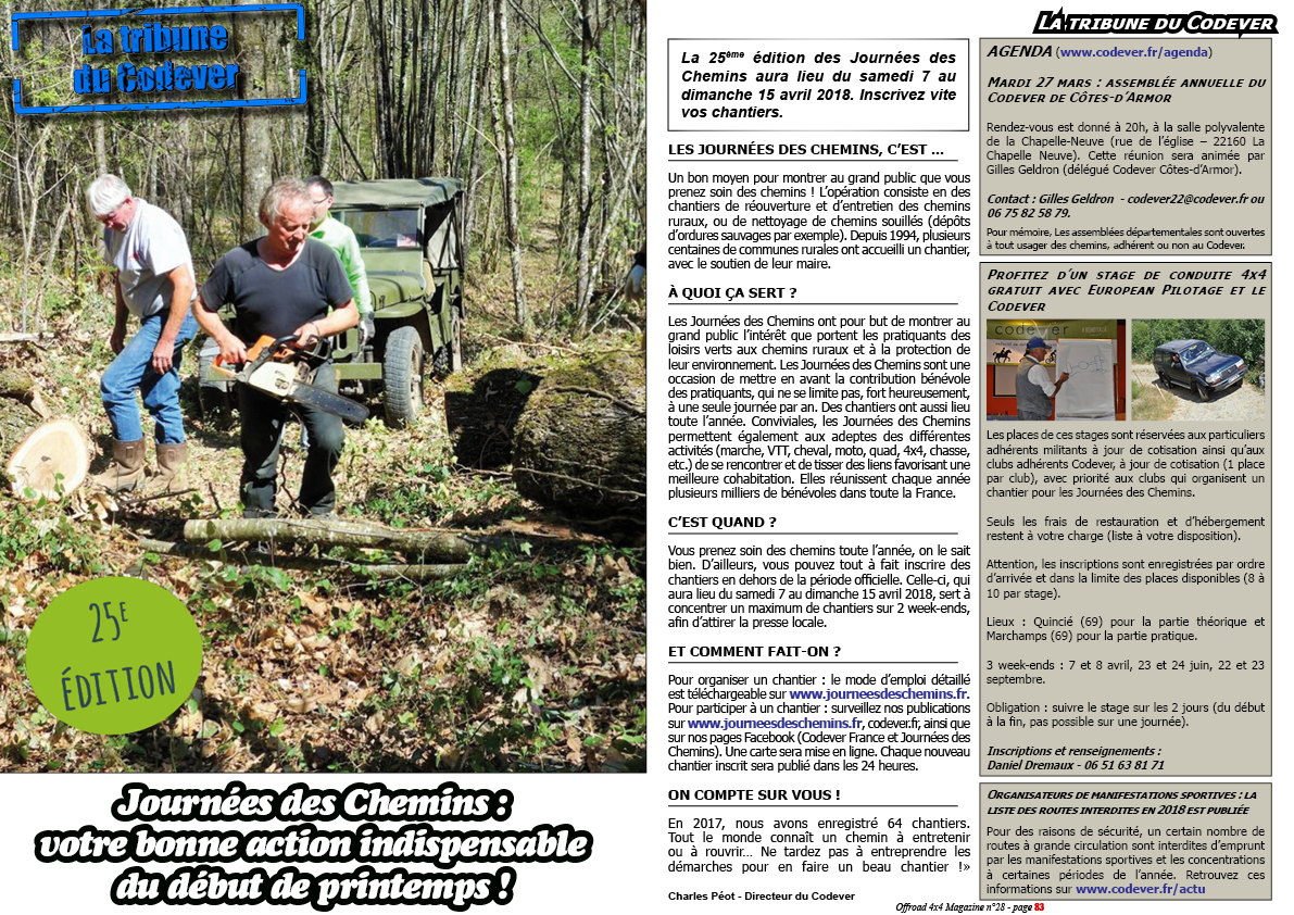 La Tribune du Codever