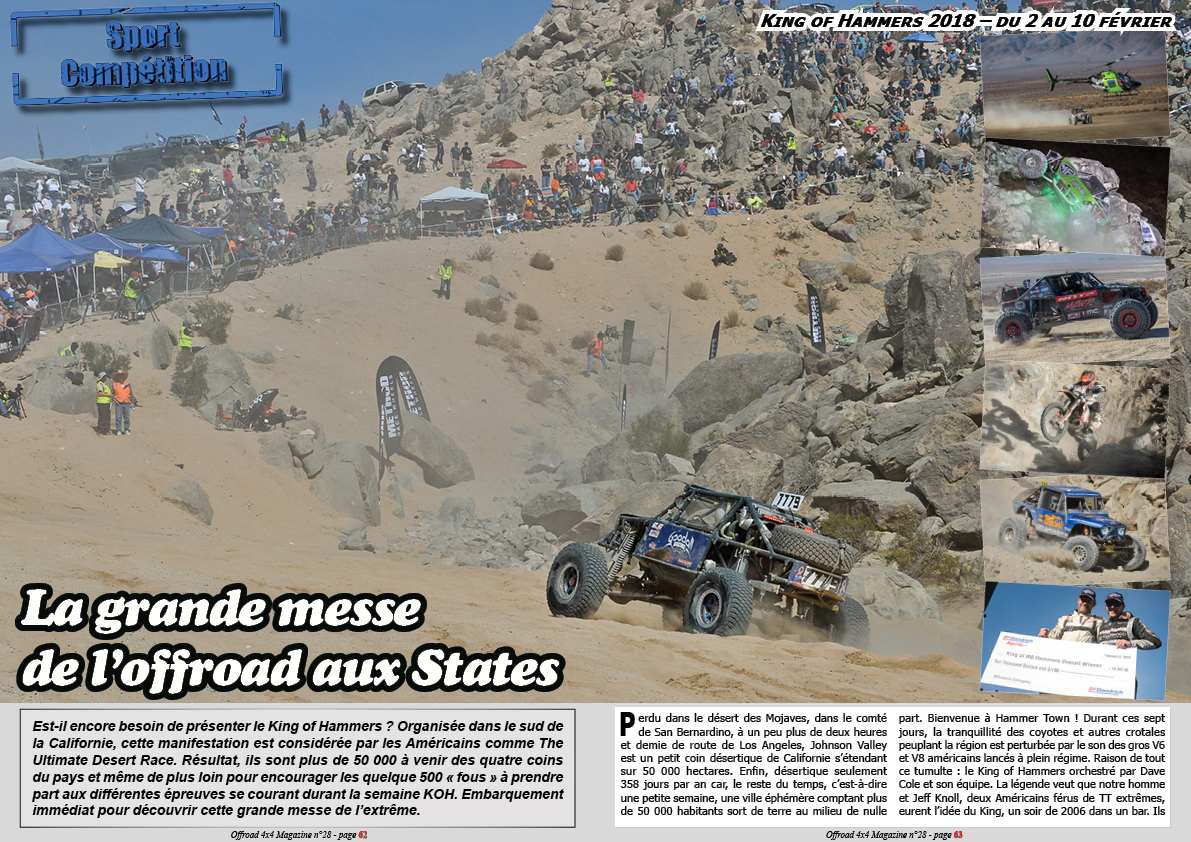 Le King of Hammers 2018