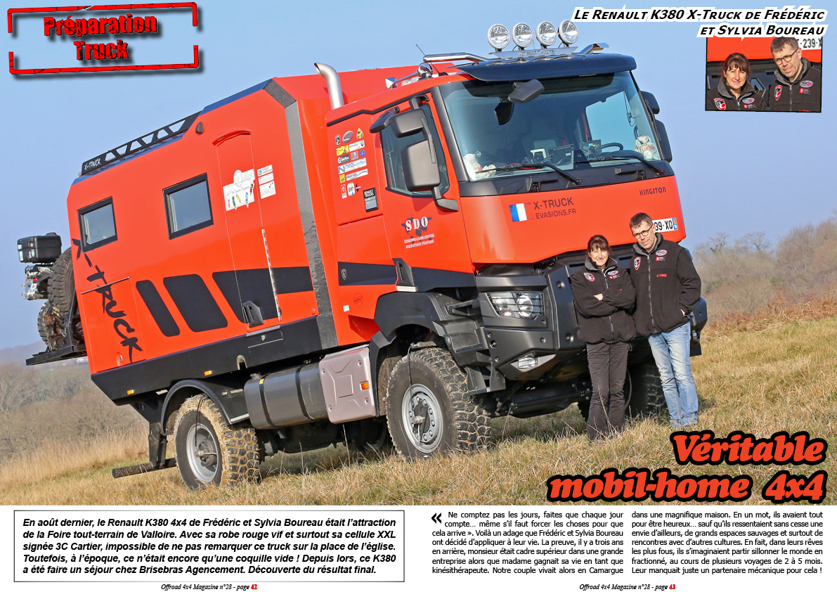 Le Renault K380 d'X-Truck Evasions