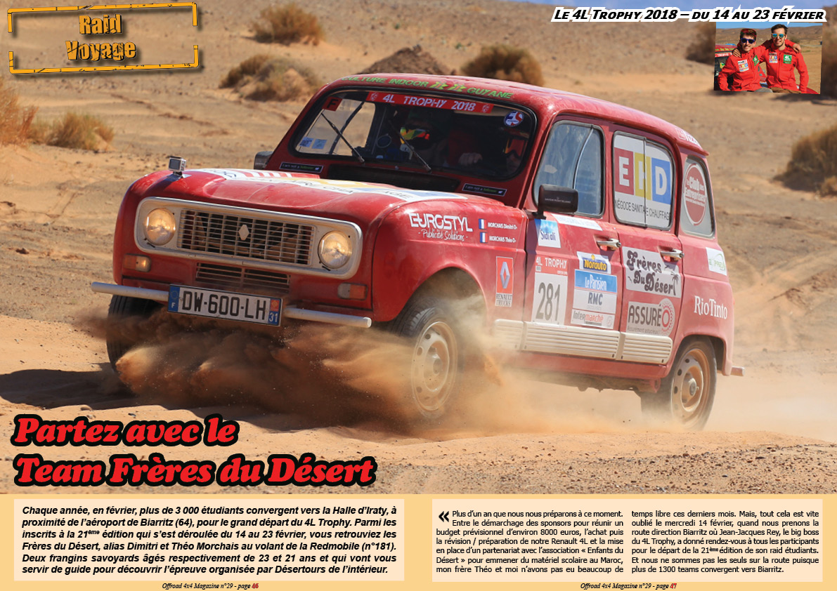 Le 4L Trophy 2018