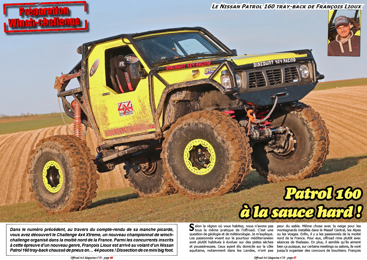 Le Nissan 160 tray-back de Franï¿½ois Lioux