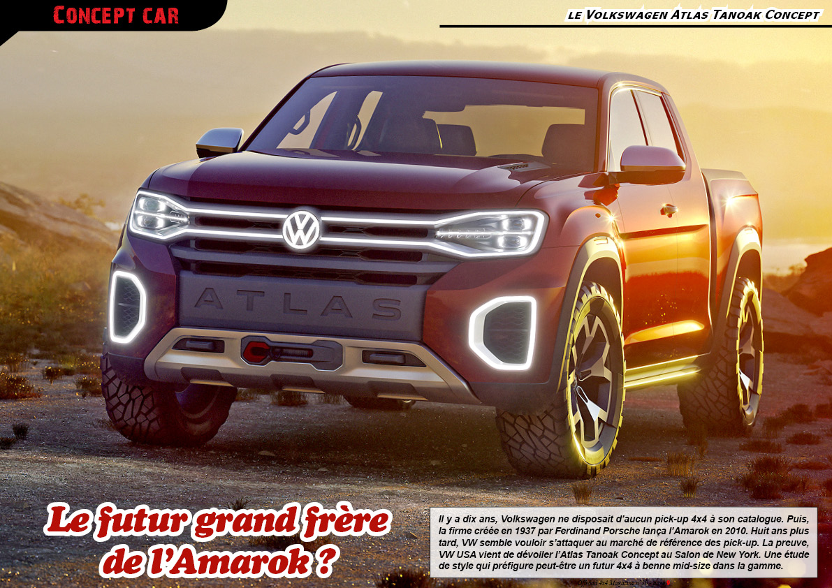 le Volkswagen Atlas Tanoak Concept