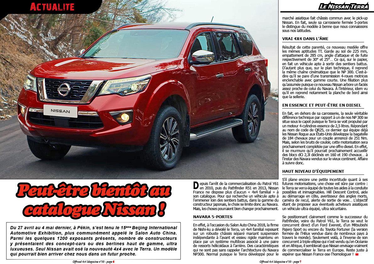 le Nissan Terra