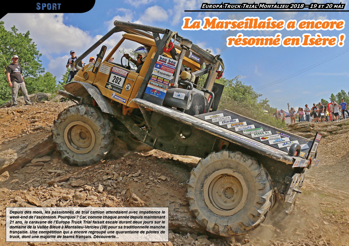 Lï¿½Europa Truck Trial Montalieu 2018