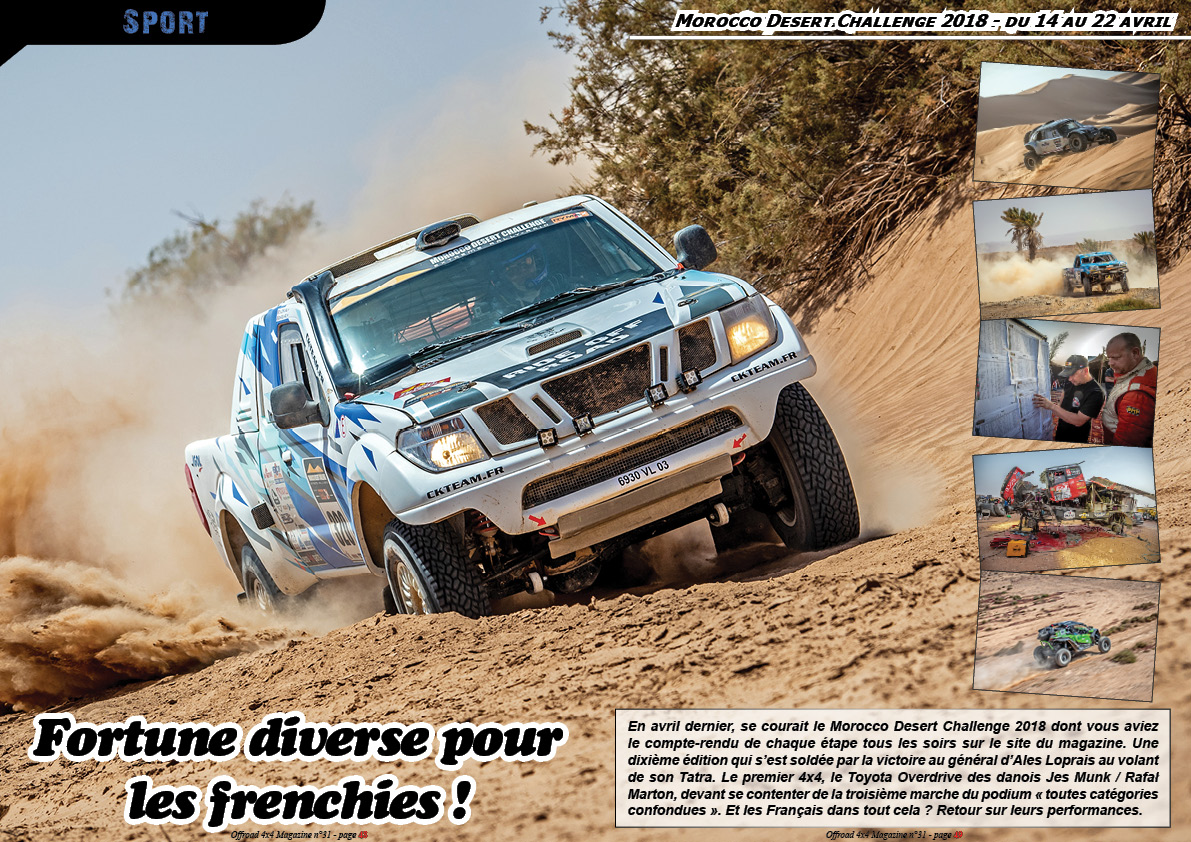 Le Morocco Desert Challenge 2018