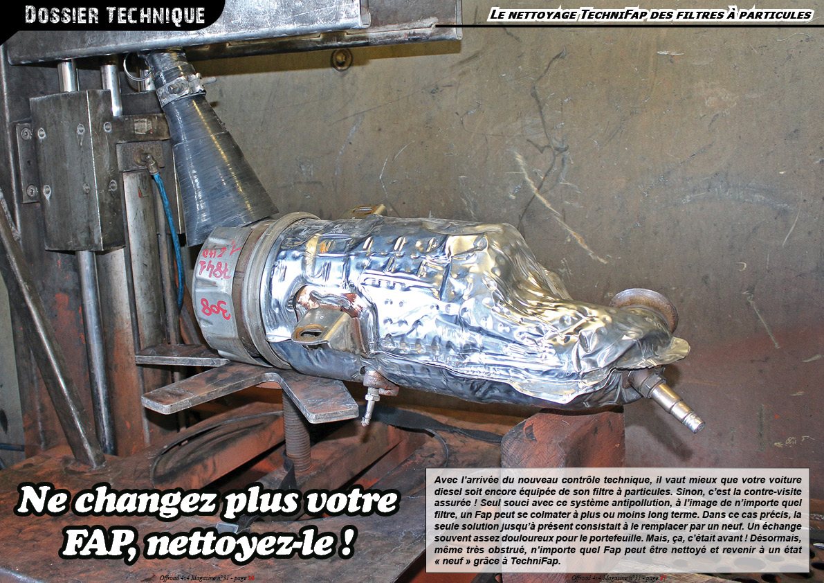 le nettoyage TechniFap des filtres ï¿½ particules