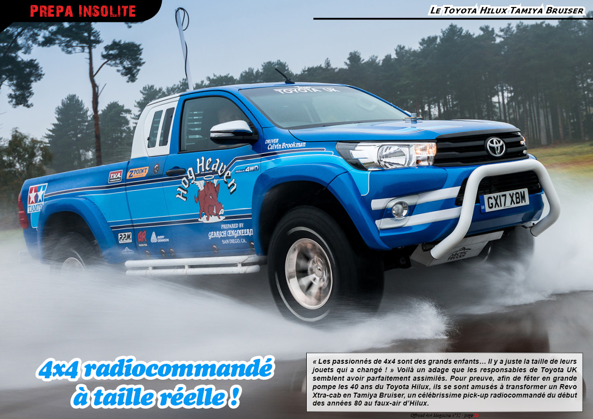 le Toyota Hilux Tamiya Bruiser