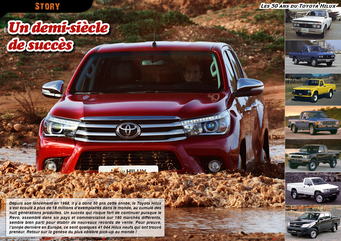 les 50 ans du Toyota Hilux