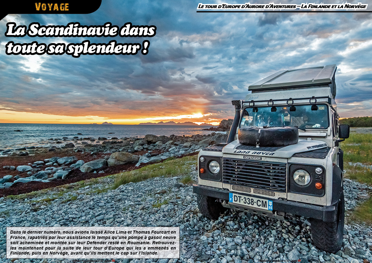  le tour dï¿½Europe dï¿½Aurore dï¿½aventures (la Scandinavie)