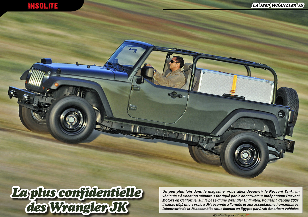la Jeep Wrangler J8