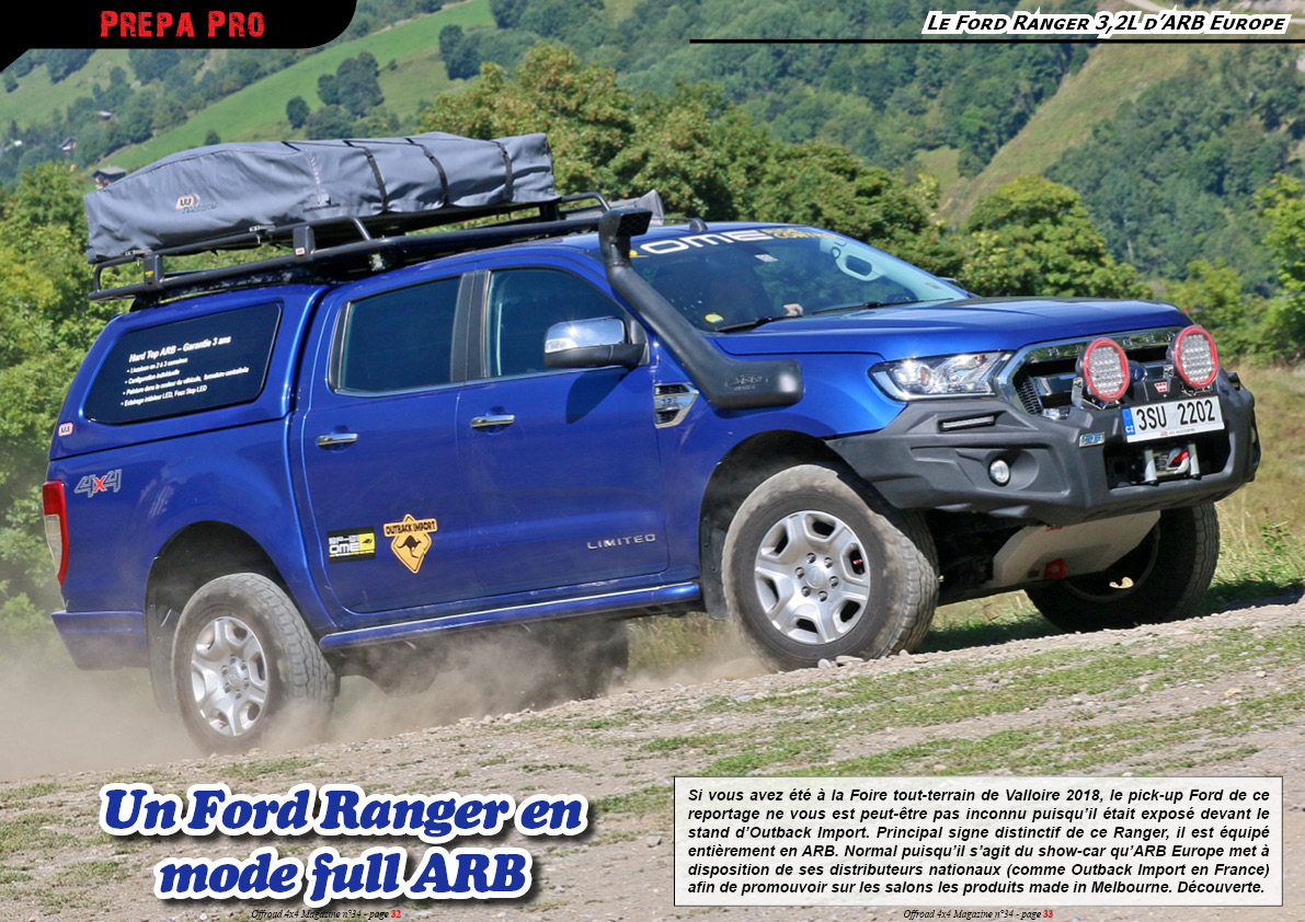 le Ford Ranger 3,2L d ARB Europe