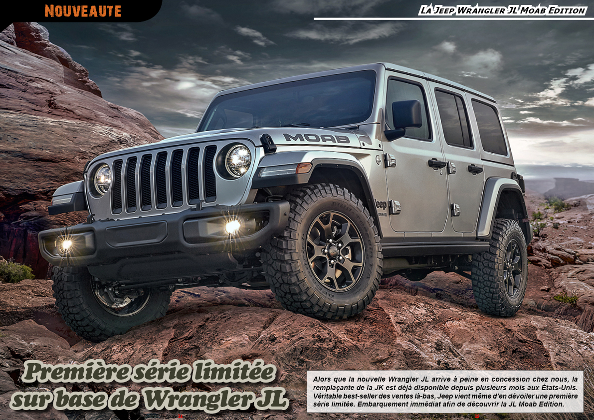 La Jeep Wrangler JL Moab Edition