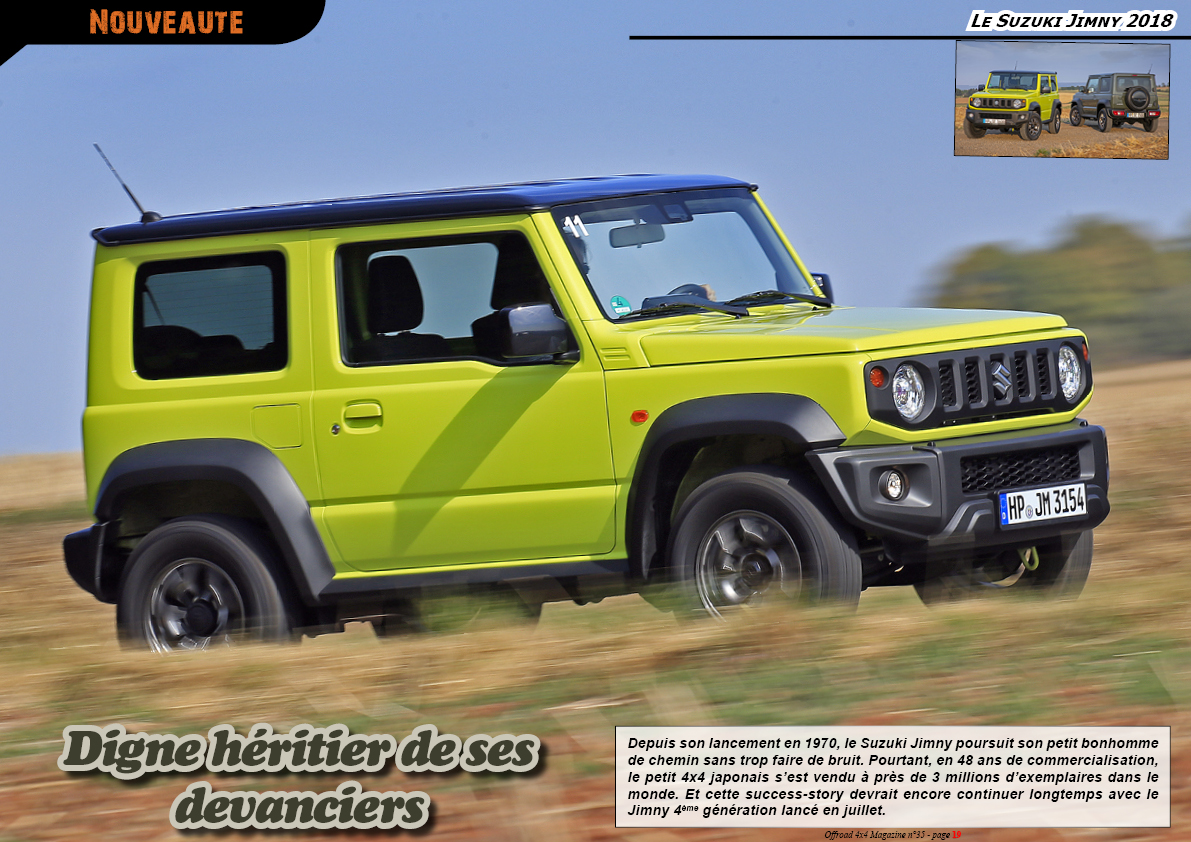 Le Suzuki Jimny 2018