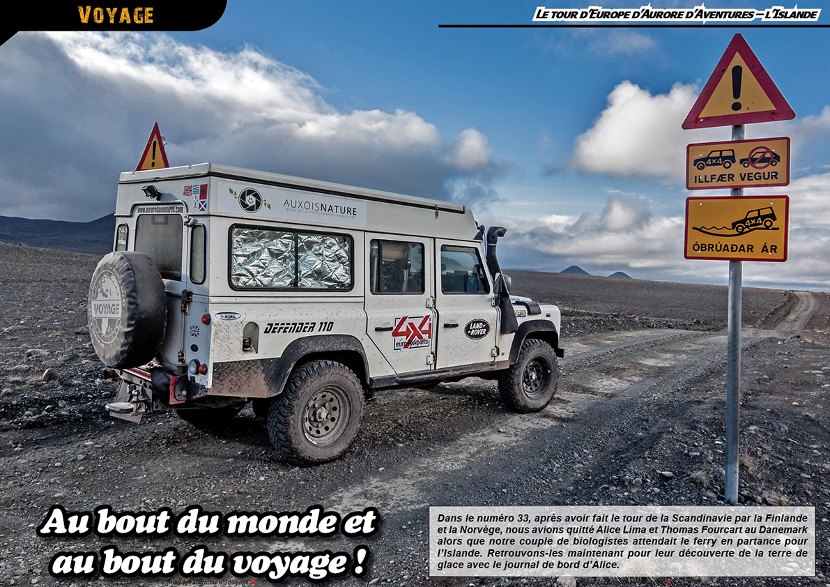 le tour d Europe d Aurore d Aventures - l Islande