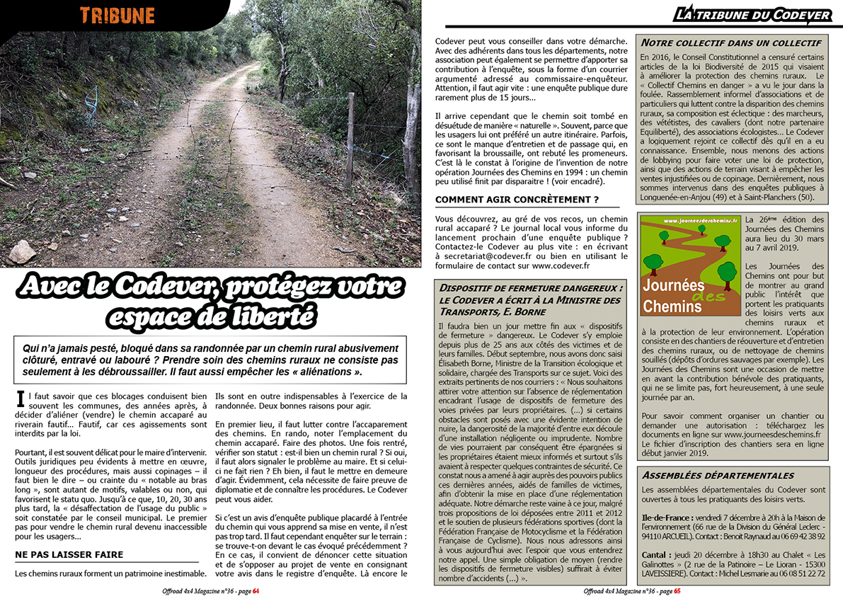 La Tribune du Codever