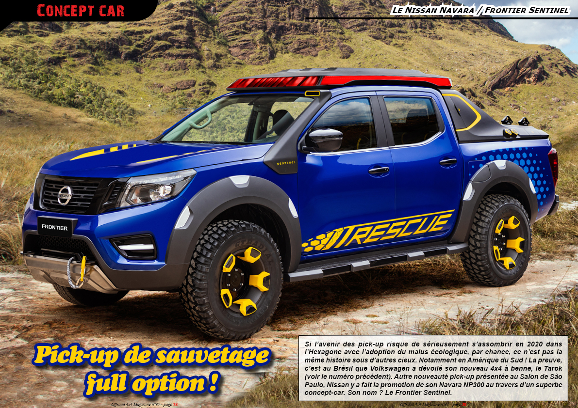 Le Nissan Navara / Frontier Sentinel