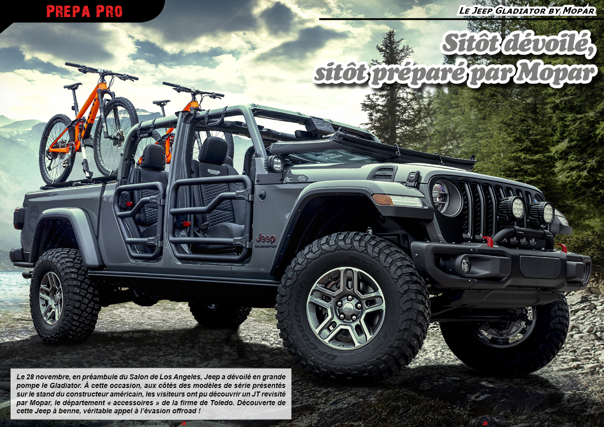 Le Jeep Gladiator by Mopar