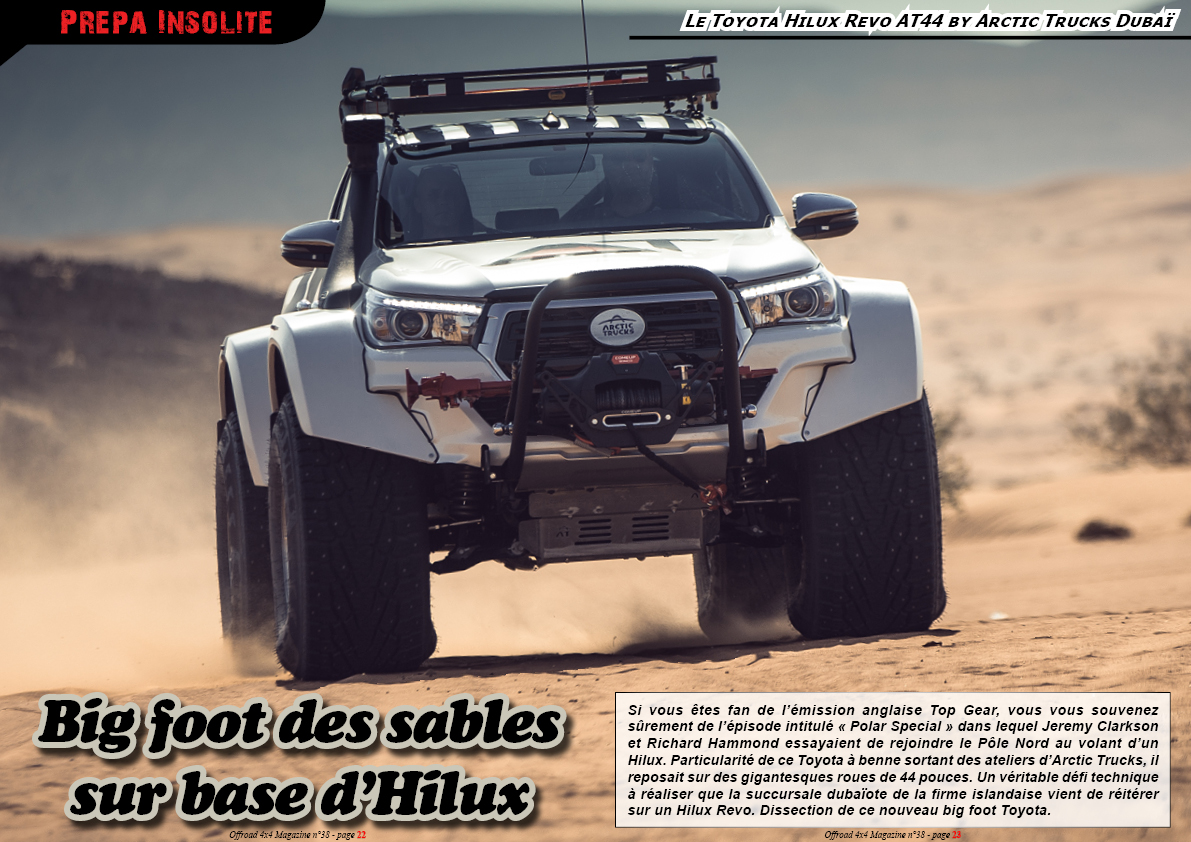 le Toyota Revo AT44 by Arctic Trucks Dubaï¿½