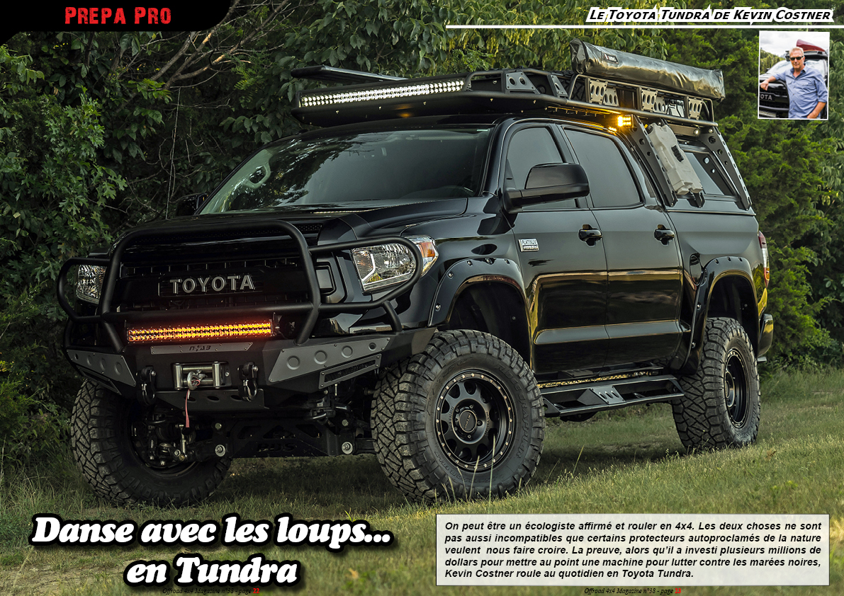 le Toyota Tundra de Kevin Costner