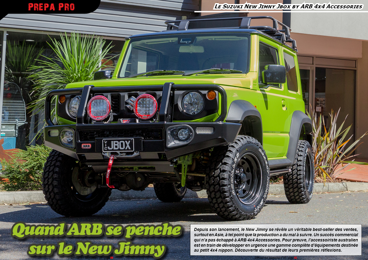 le Suzuki New Jimny Jbox by ARB 4x4 Accessories