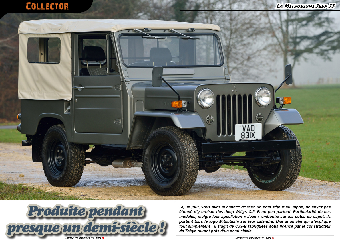 la Mitsubishi Jeep J3