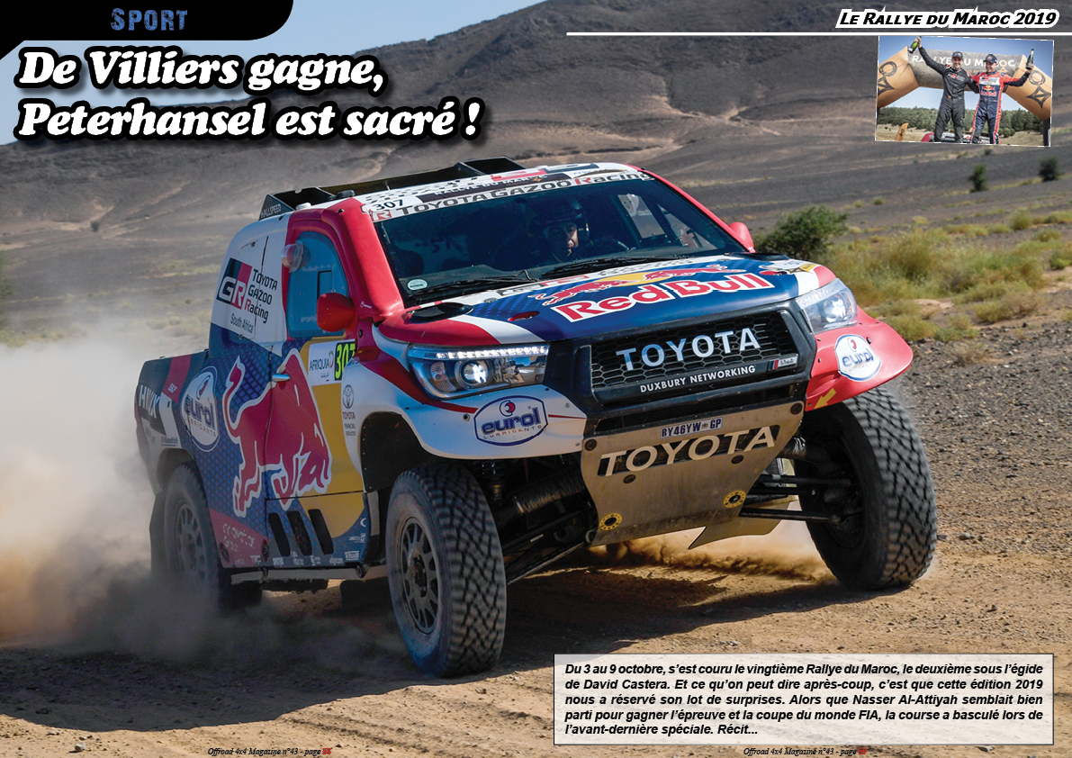 le Rallye du Maroc 2019
