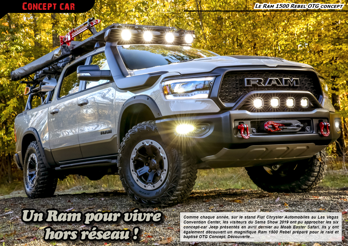 le Ram 1500 Rebel OTG concept