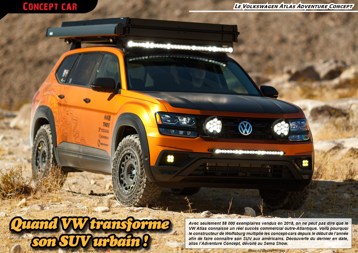 le Volkswagen Atlas Adventure Concept