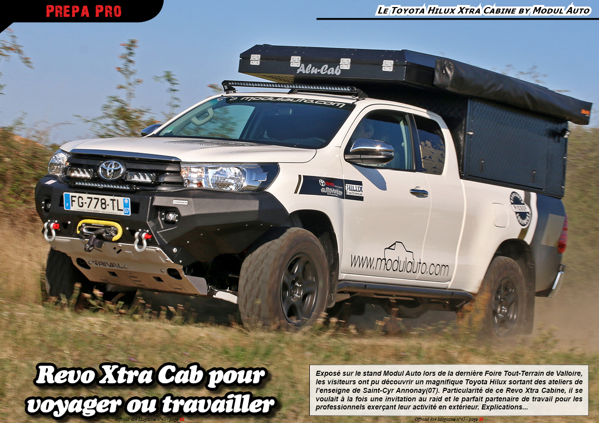 le Toyota Hilux Xtra Cabine by Modul Auto