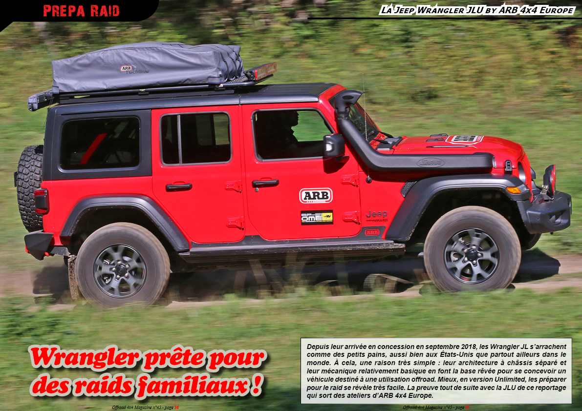 la Jeep Wrangler JLU by ARB 4x4 Europe