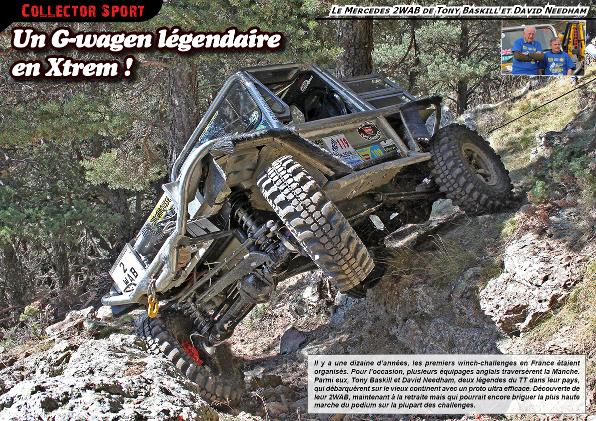 le Mercedes 2WAB de Tony Baskill et David Needham