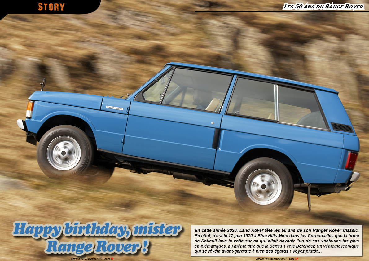la Story des 50 ans du Range Rover