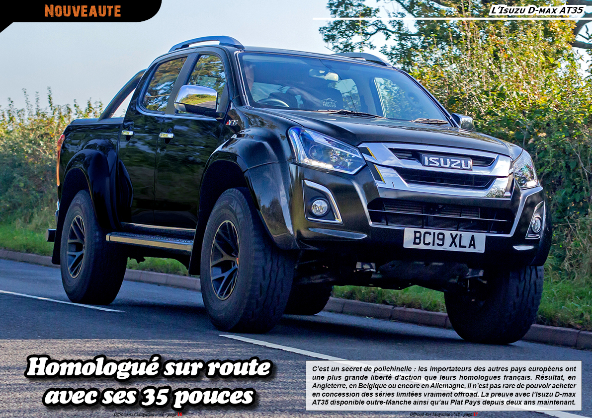 lï¿½Isuzu D-max AT35