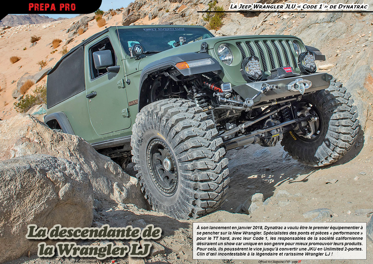la Jeep Wrangler Code 1 de Dynatrac