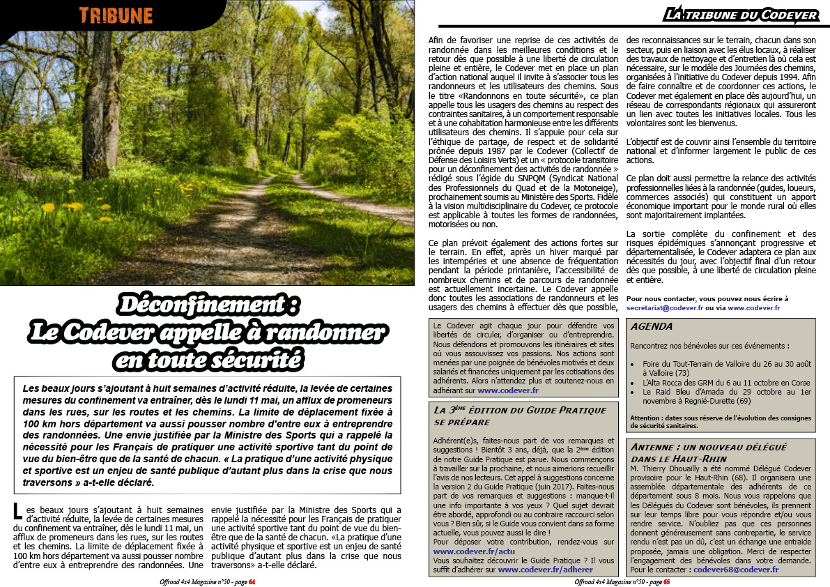 La tribune du Codever