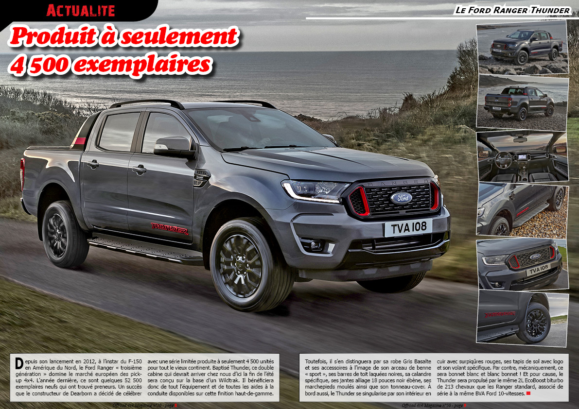 le Ford Ranger Thunder