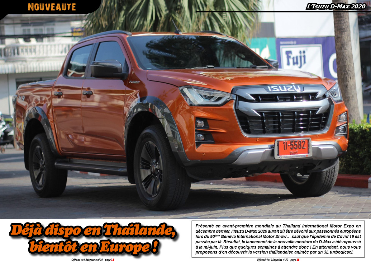 New Isuzu D-Max 2020