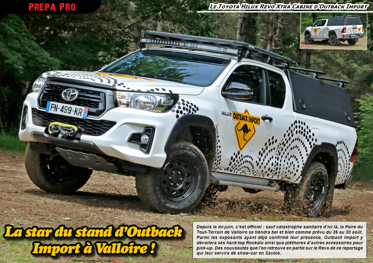 Toyota Hilux Revo Outback Import