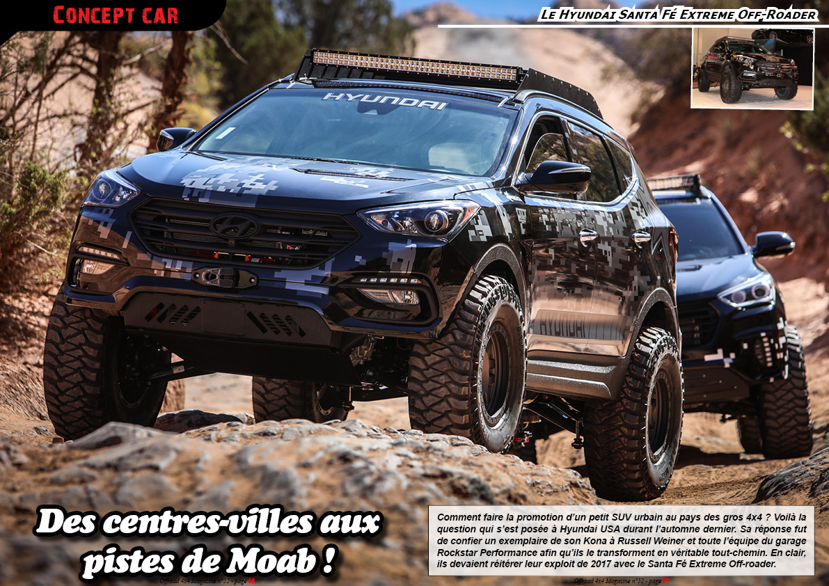 Le Hyundai Santa Fe Extreme Off-Roader