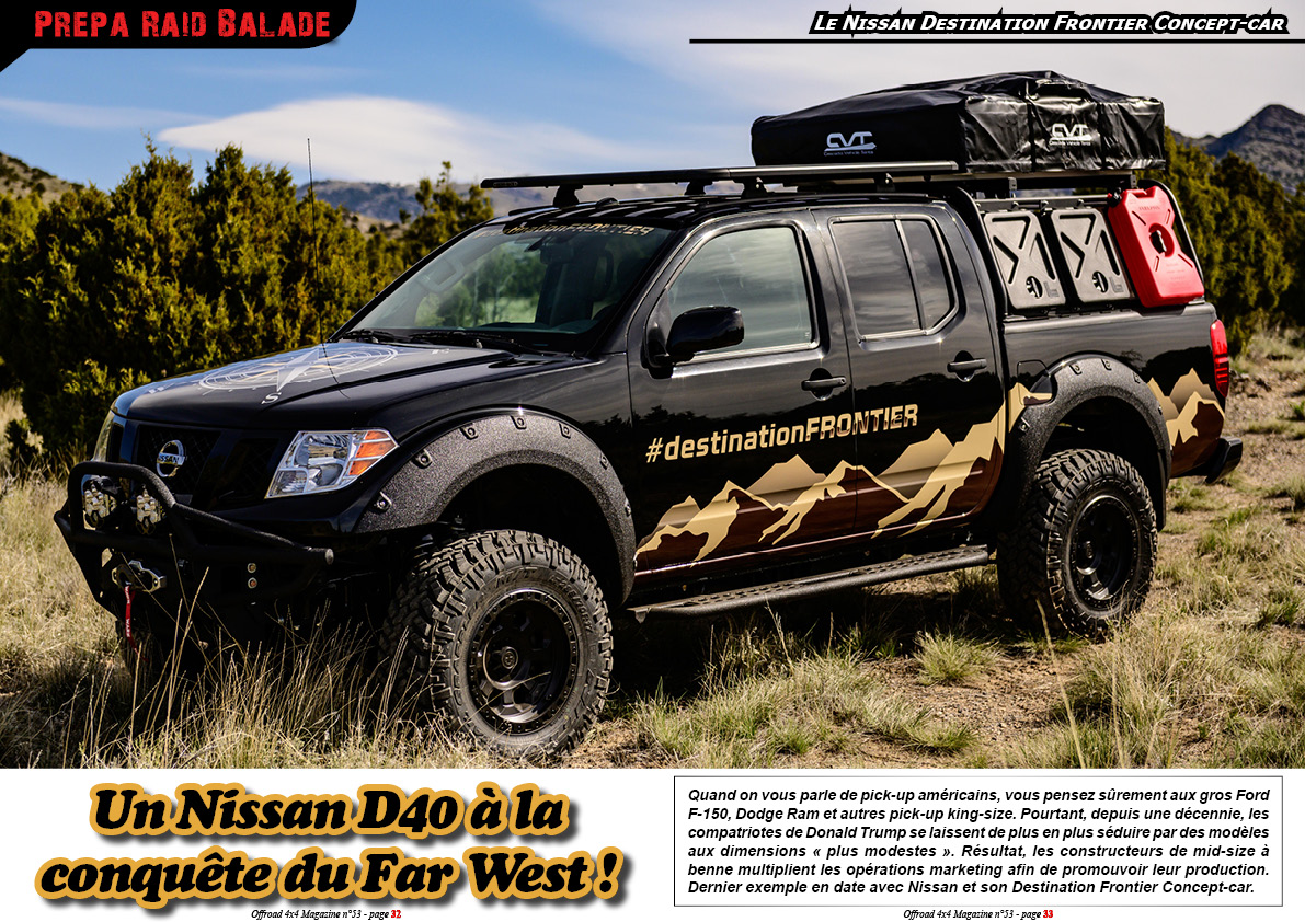 le Nissan Destination Frontier Concept-car